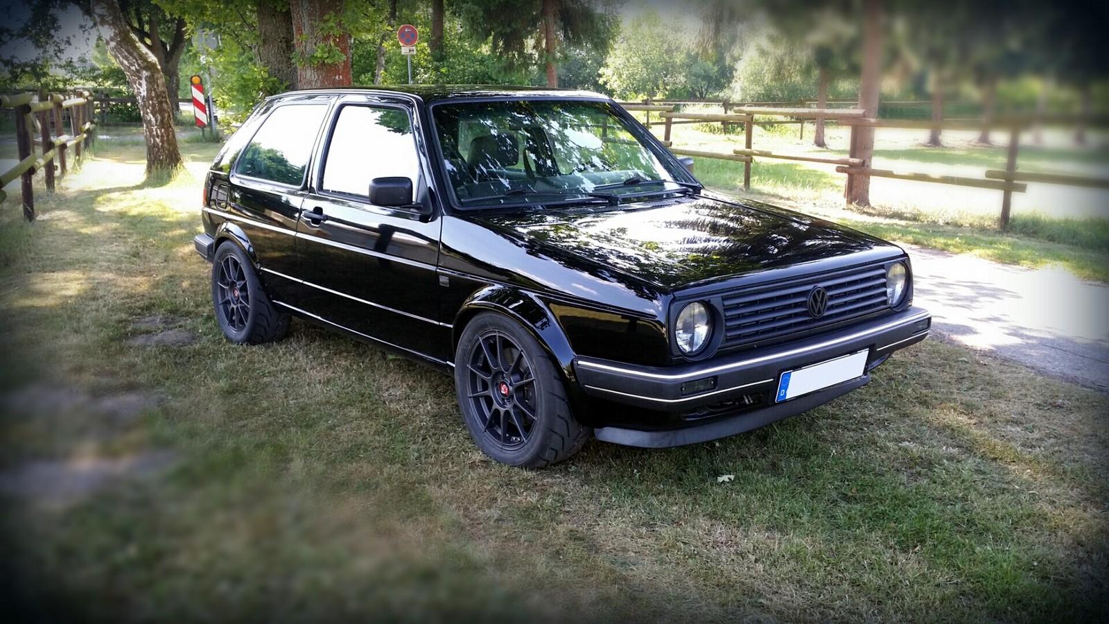 1989 black Volkswagen Golf 19E picture, mods, upgrades