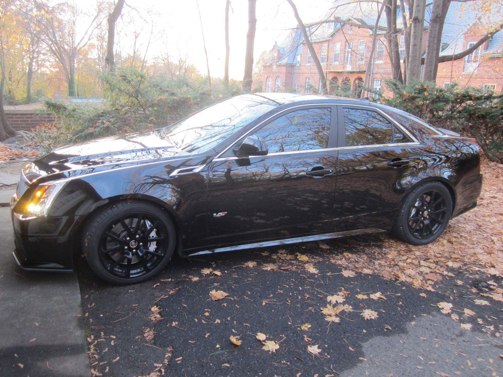 2011 black Cadillac CTS-V sedan pullies only E85 picture, mods, upgrades