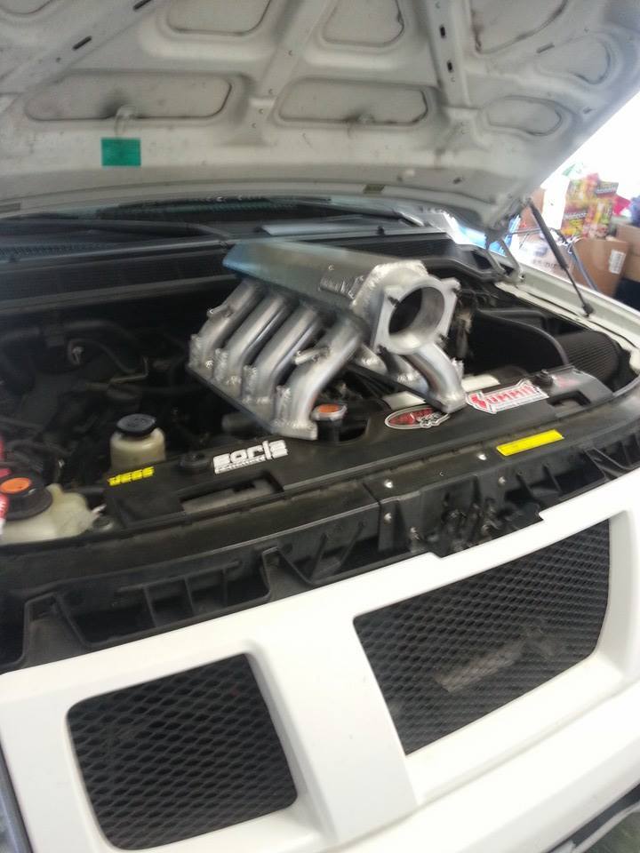 2007 WHITE Nissan Titan XE 2WD CC ALL MOTOR picture, mods, upgrades