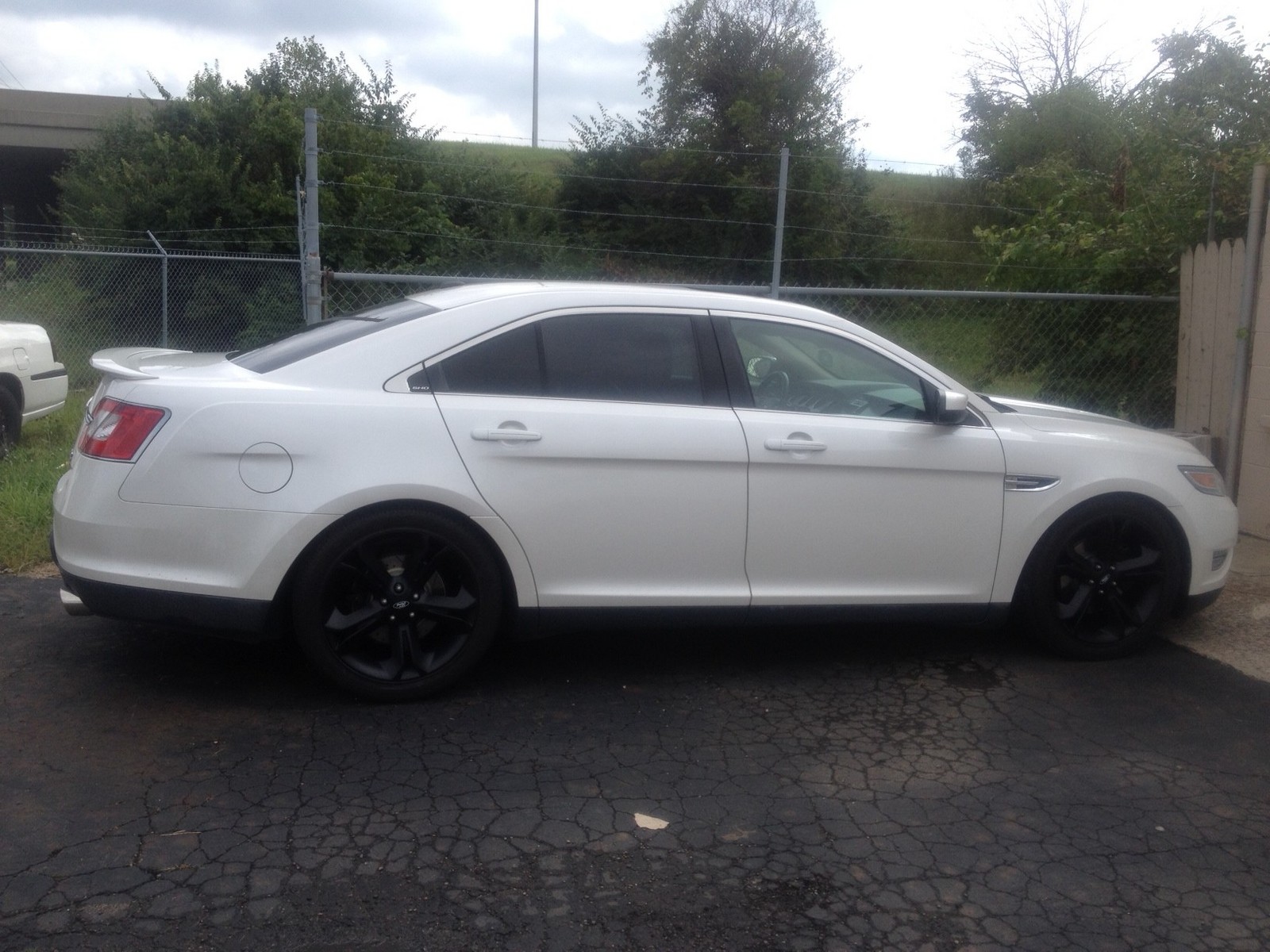 2011 White Ford Taurus SHO picture, mods, upgrades