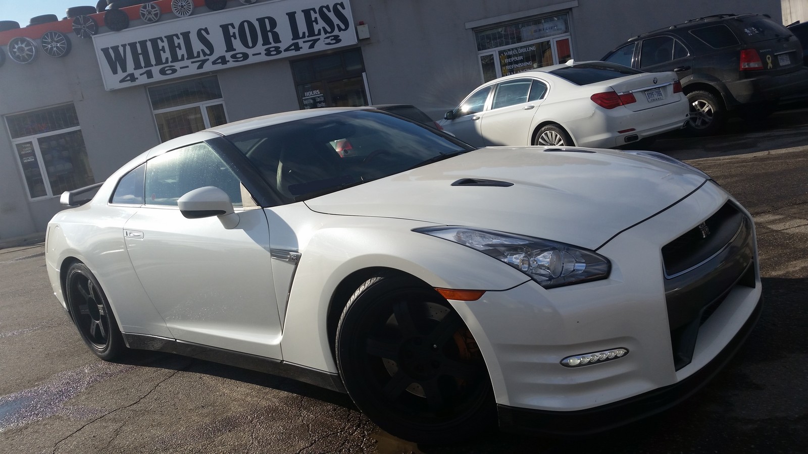 2014 White Nissan GT-R Black Edition picture, mods, upgrades