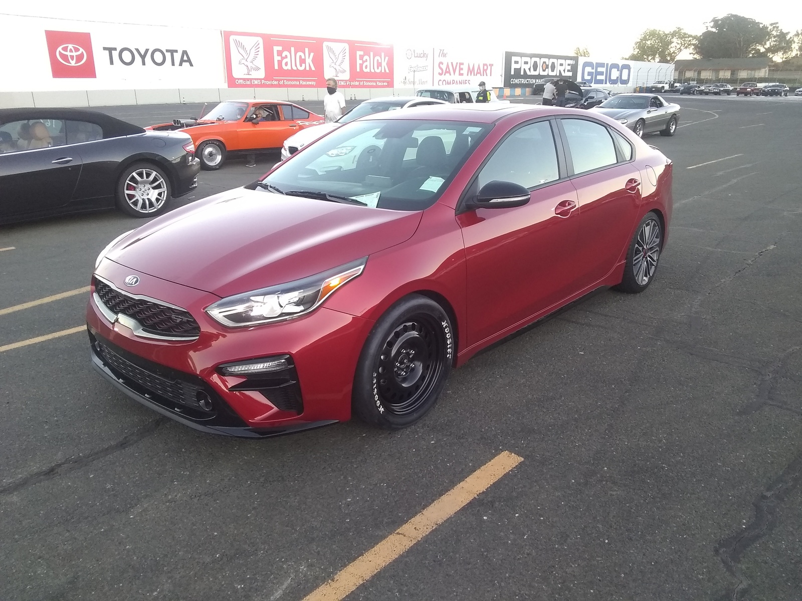 2020 Currant Red Kia Forte GT picture, mods, upgrades