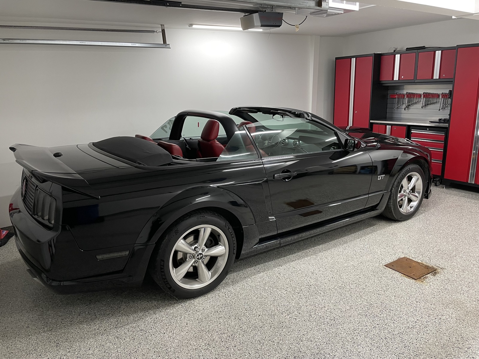 2007 Black Ford Mustang GT Convertible picture, mods, upgrades