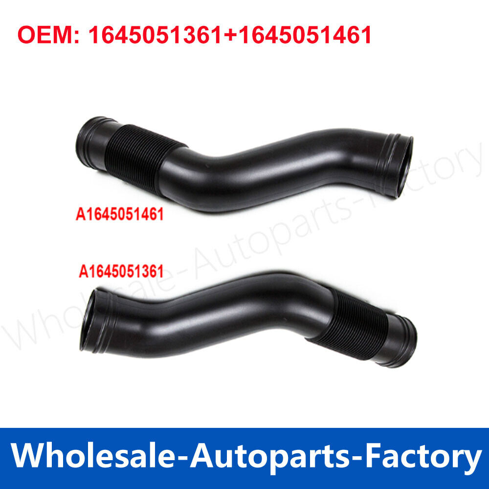 2PCS Air Intake Duct Hose Right & Left For Benz X164 GL 450 GL 550 W164 ML 500