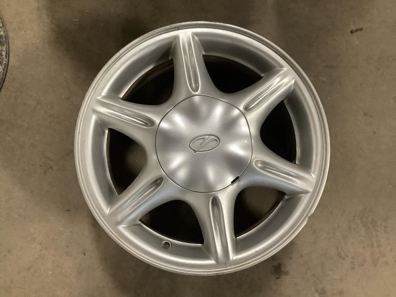 Wheel 15x6 Aluminum 6 Spoke Argent Finish Opt PF7 Fits 99-01 ALERO 292613