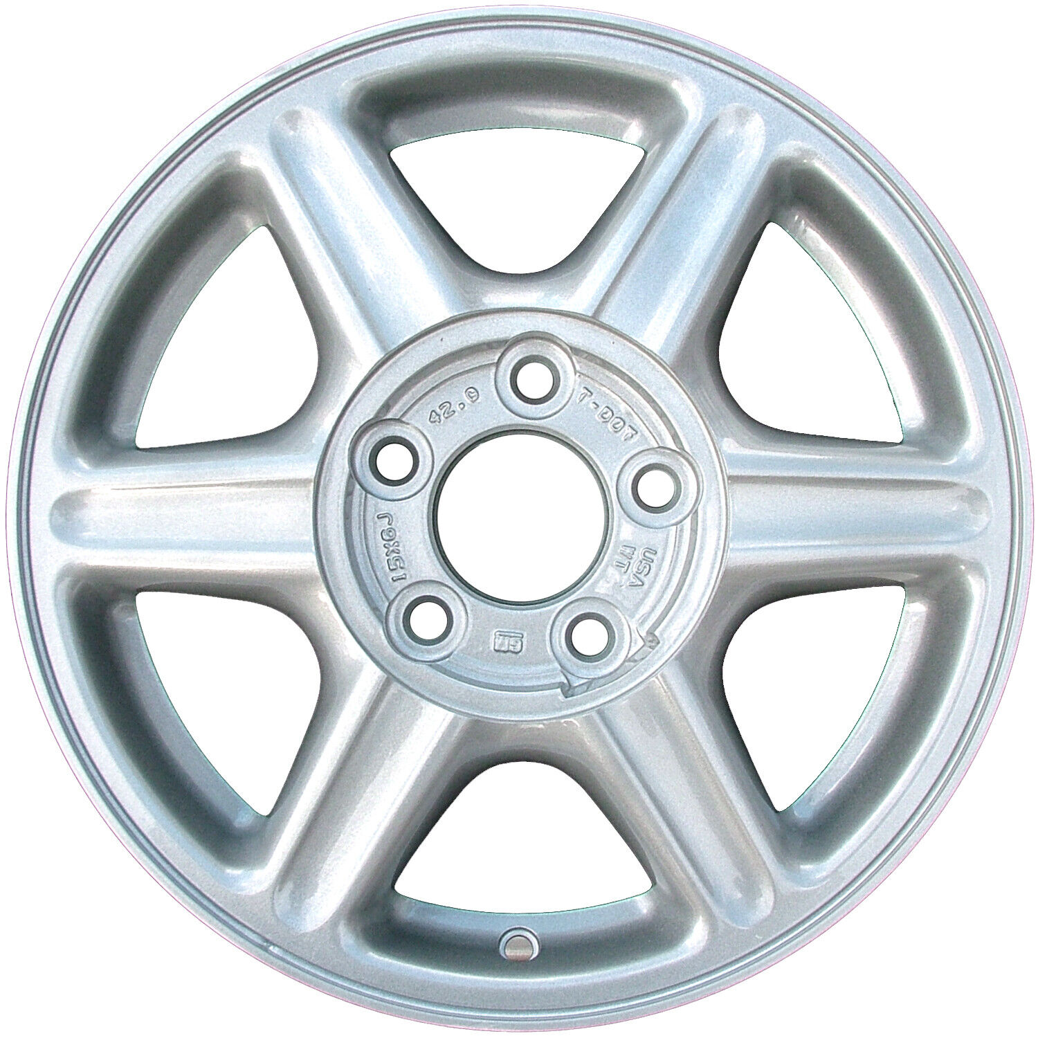 06054 Reconditioned OEM Aluminum Wheel 15x6 fits 2003-2004 Oldsmobile Alero