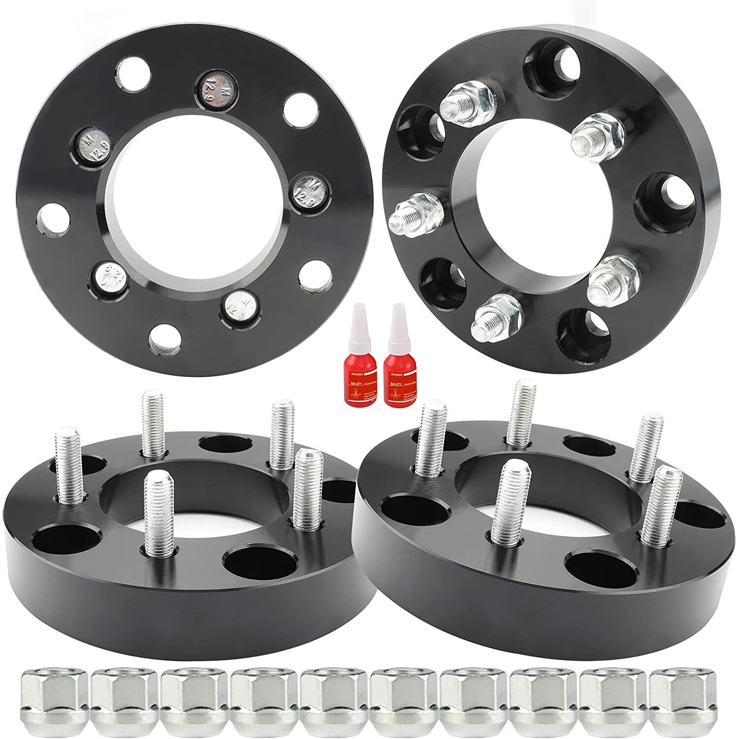 5x5.5 to 5x4.5 Wheel Adapters 1.25