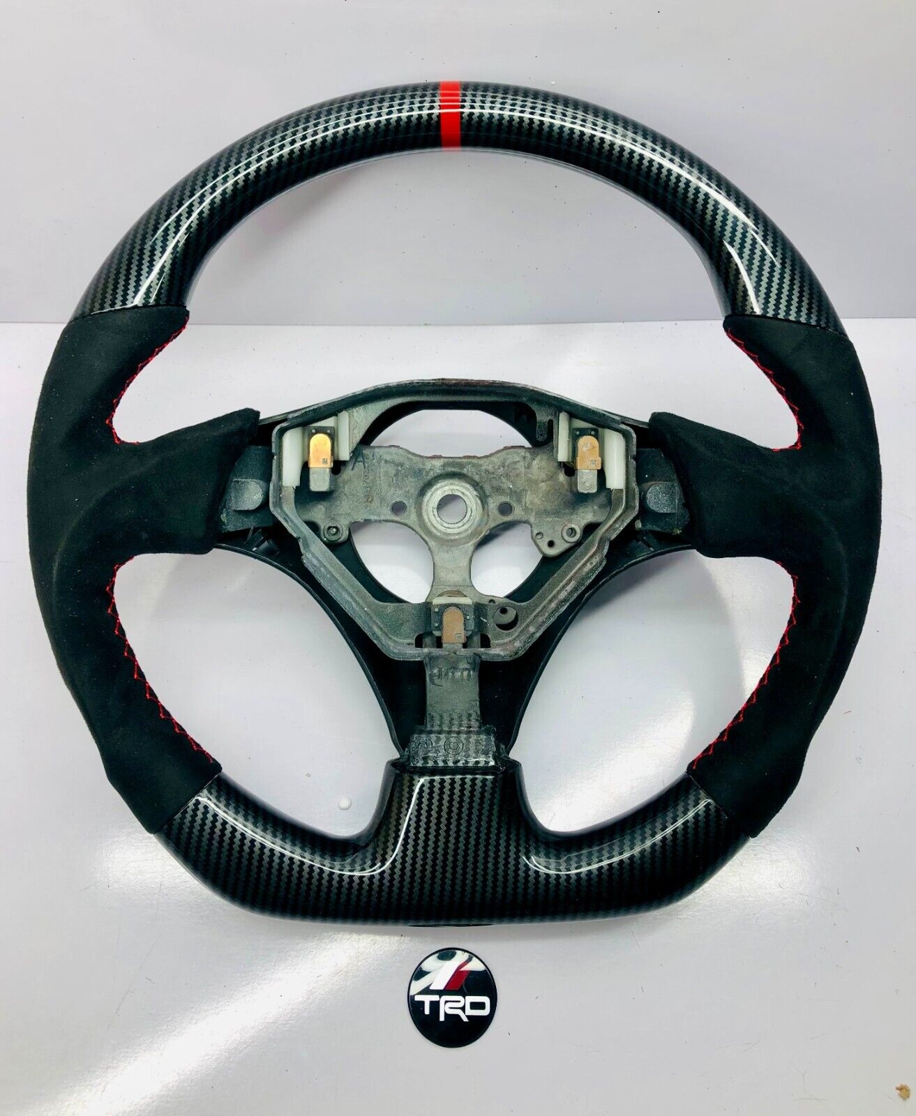 Toyota TRD Customize Carbon Fiber Steering Wheel MK4 CELICA MR2 MR-S Alteeza JZX