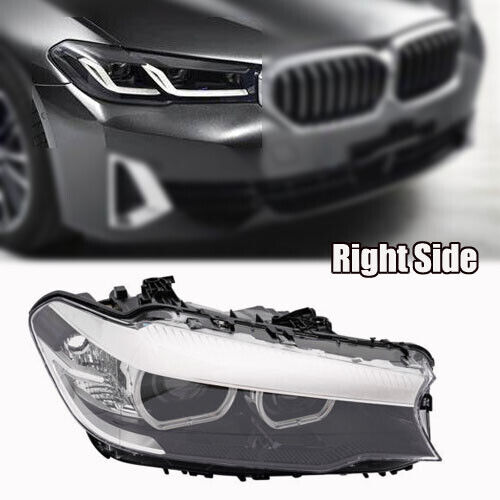 LED Passenger Headlight For 2017 2018 2019 2020 BMW 5 Series G30 530i 540i M5 