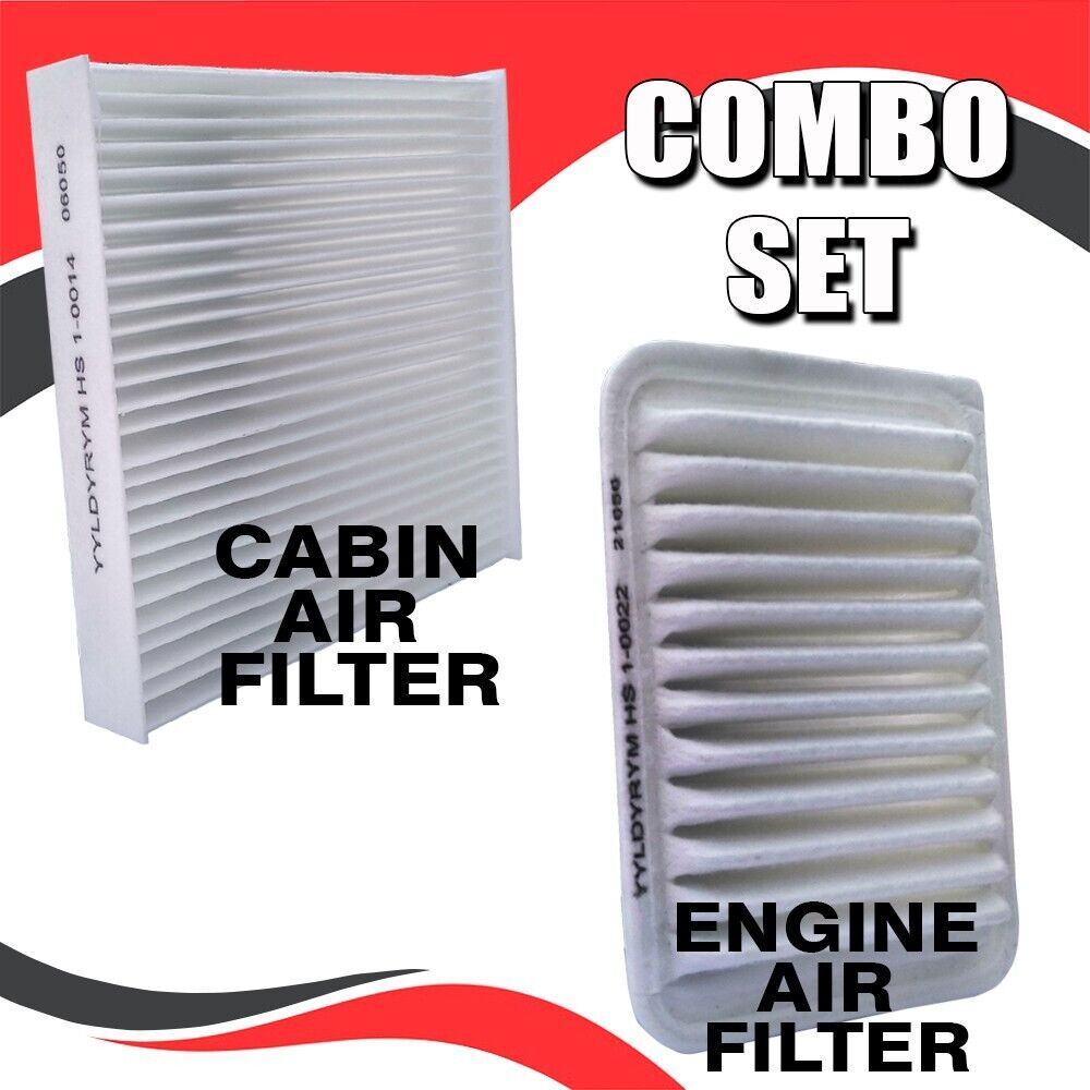 COMBO SET ENGINE & CABIN AIR FILTER FOR TOYOTA COROLLA-2009-2018