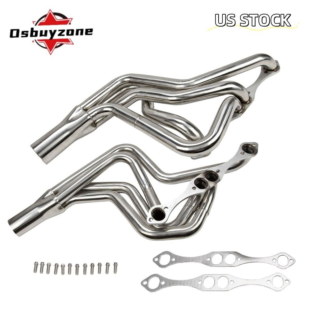 for Chevy SBC 267-400 V8 1970-1987 / Camaro 1970-1981 Stainless Exhaust Headers