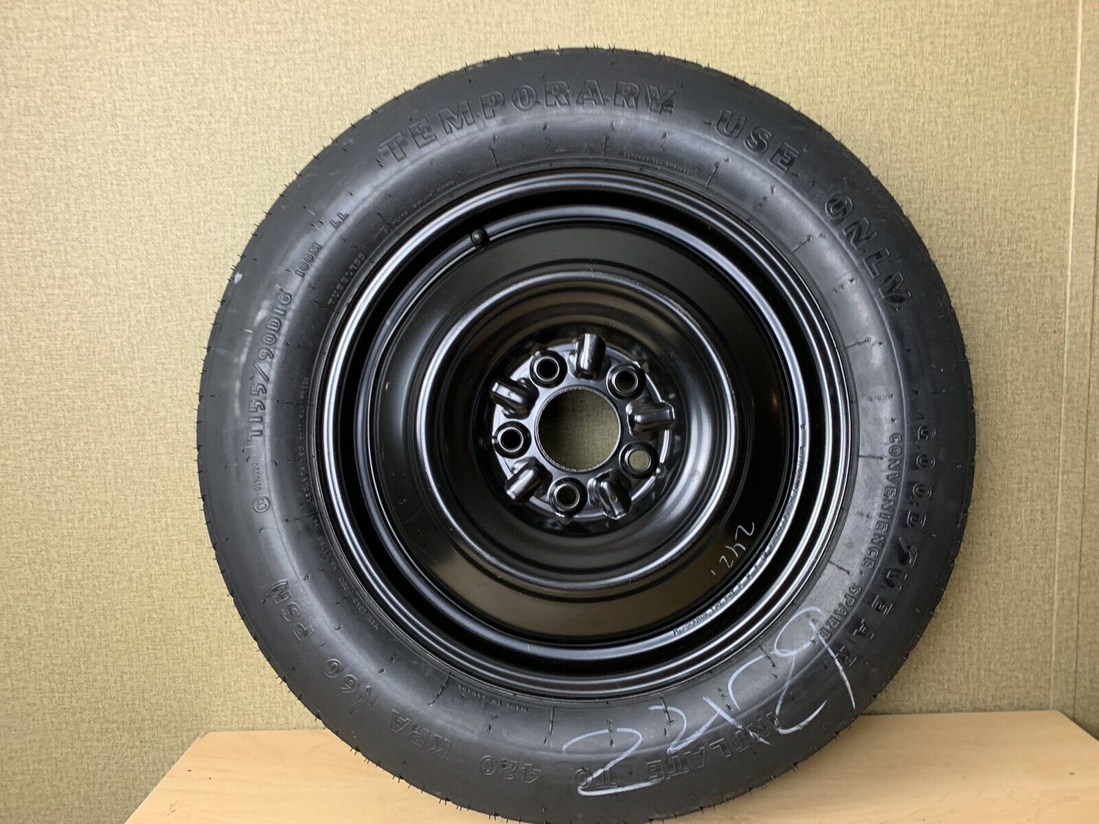 OEM 07-17 Patriot 07-12 Caliber 11-14 200 Spare Tire Donut Wheel Rim T155/90D16