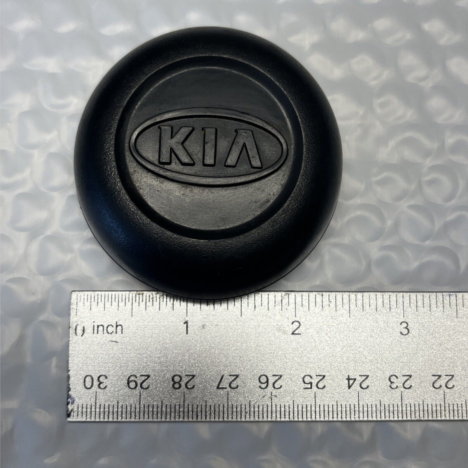 KIA Sephia Spectra PC/ABS OEM Steel Wheel Center Hub Cap Rim Cover Black E0509