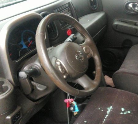 2012-2014 Nissan Cube Driver Steering Wheel Airbag Air Bag OEM