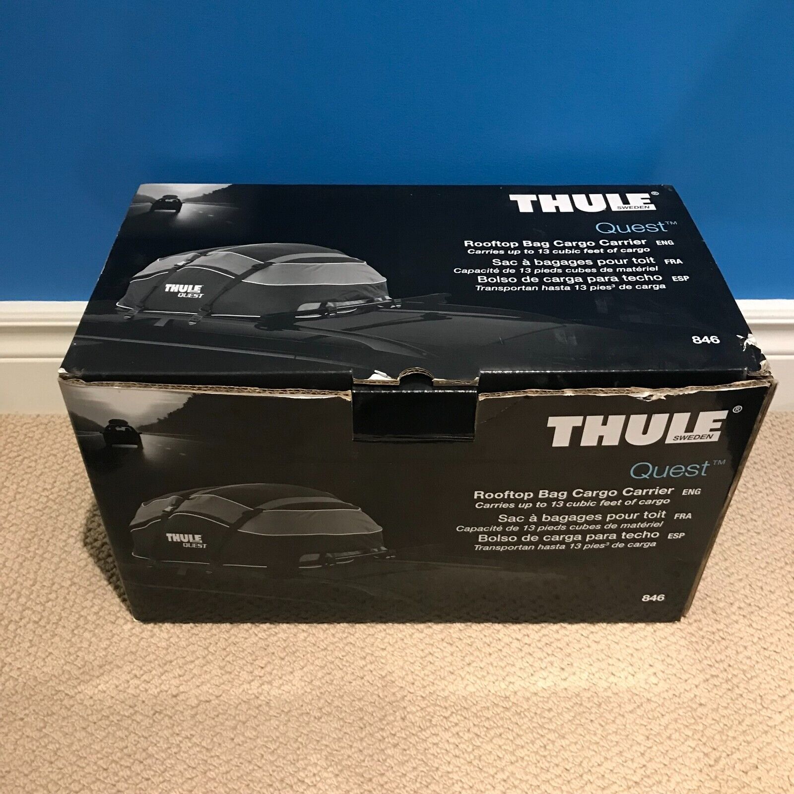 Thule Quest 846 Rooftop Bag Cargo Carrier
