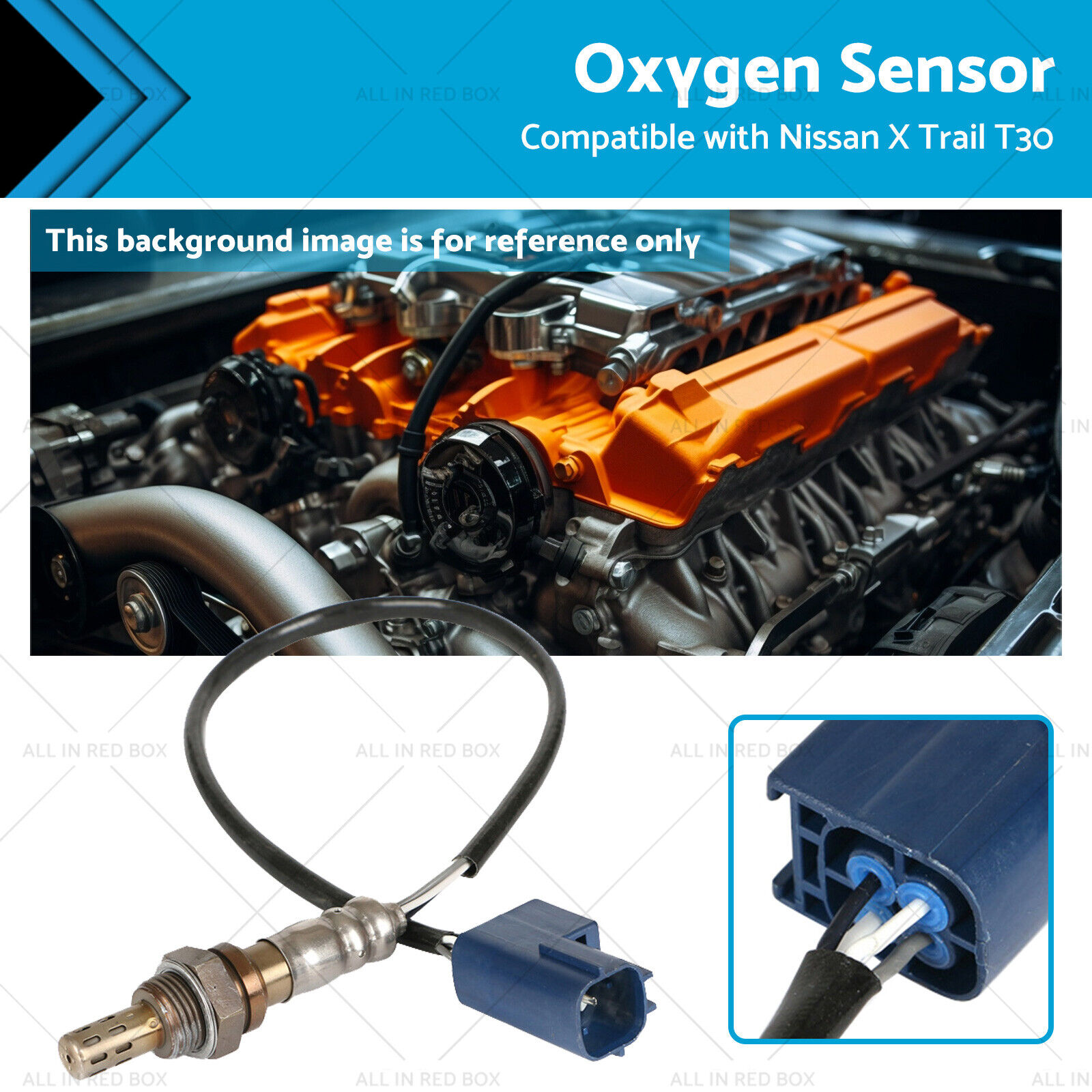 Oxygen Sensor Suitable for Nissan X Trail T30 (01)/Primera (02) 2.0i
