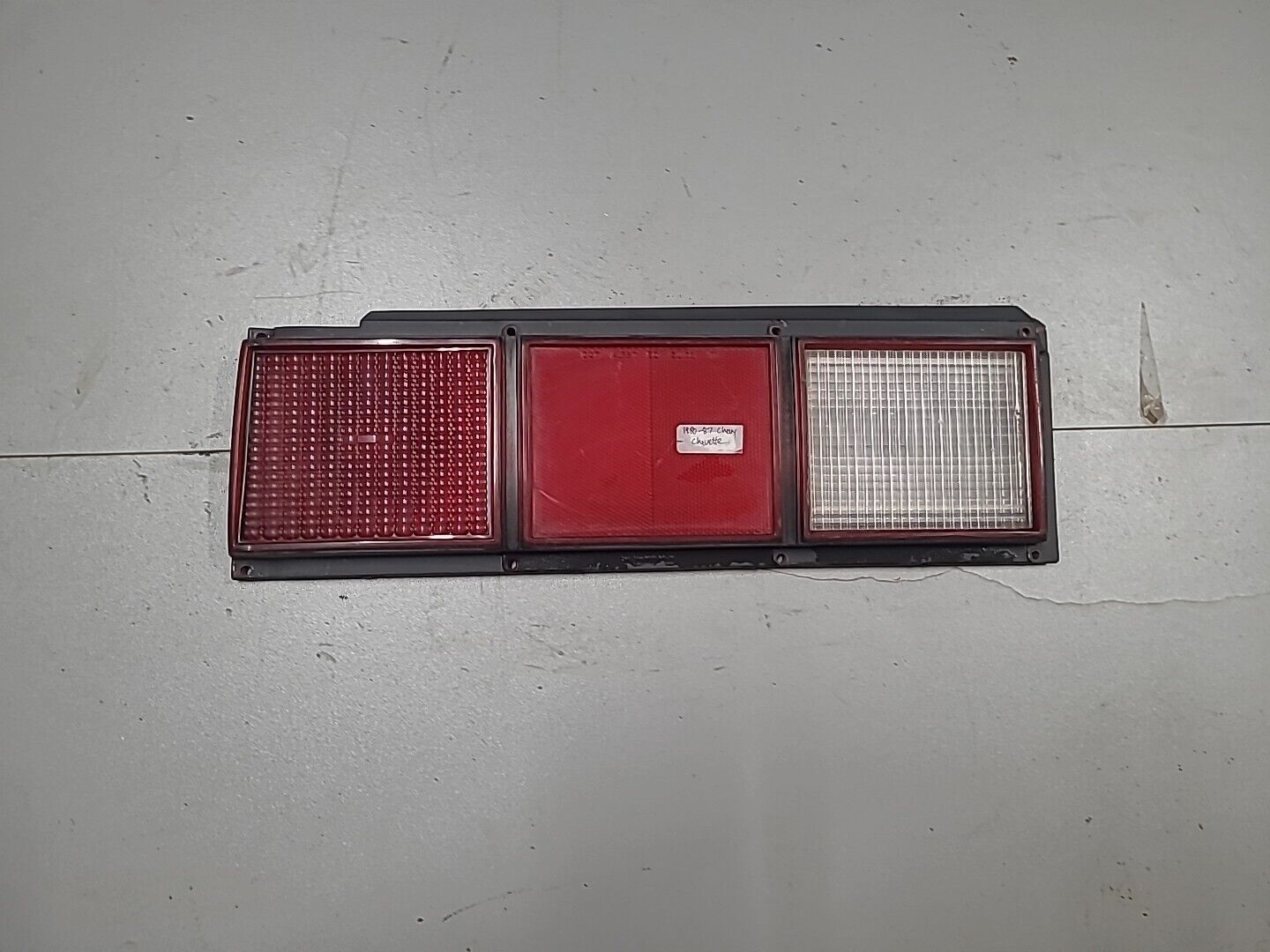 1980-83 Chevy Chevette Left TAIL LIGHT Lens