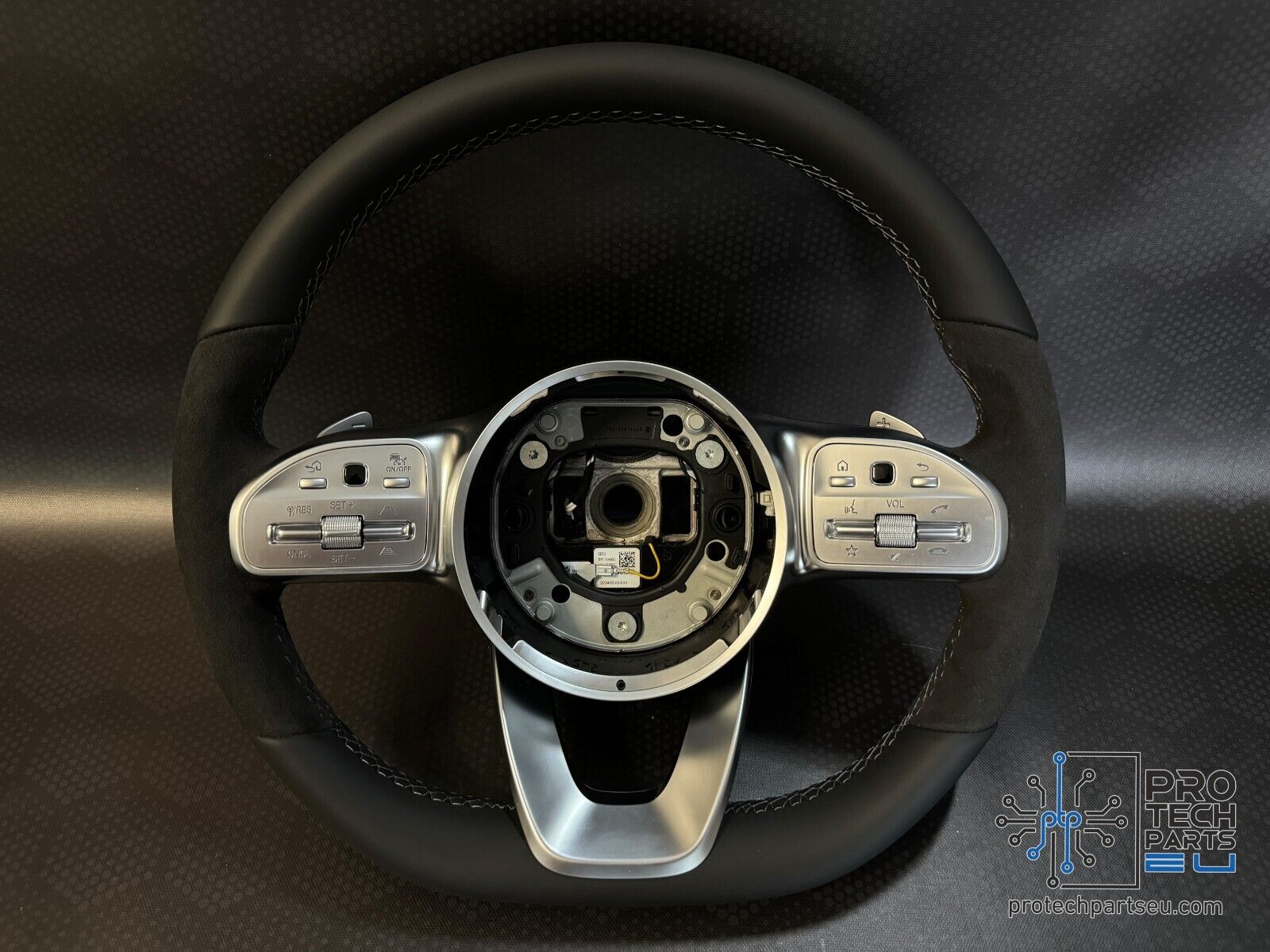 Mercedes AMG-sport steering wheel alcantara/leather w205,w222,w167,w177 usa,cd