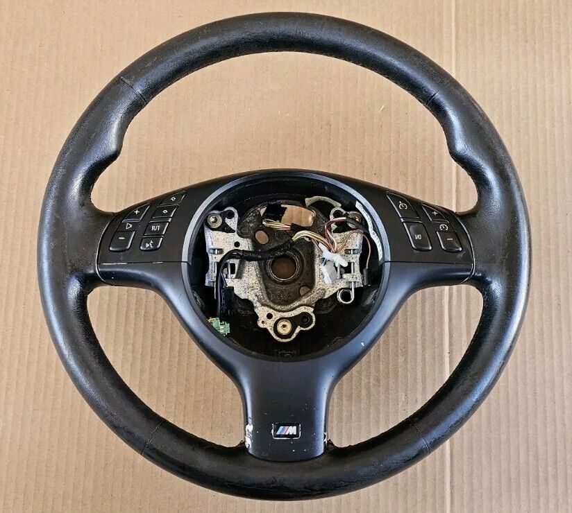 2001 2002 2003 2004 2005 2006 BMW E46 M3 E39 M5 M Sport Steering Wheel 