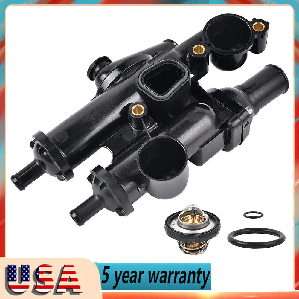 Thermostat Housing Assembly For 07-11 Dodge Caliber Journey 07-17 Jeep Compass