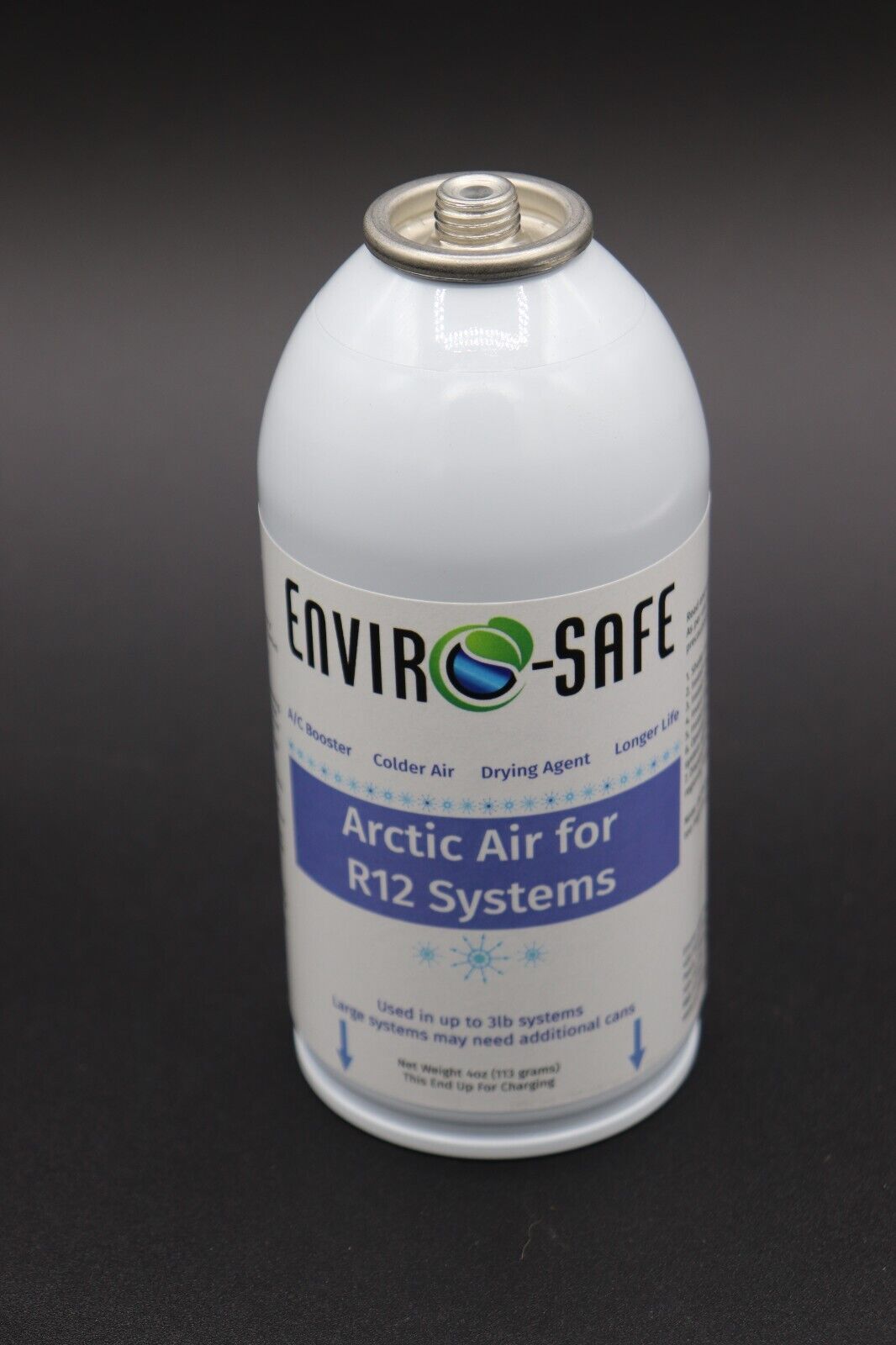 Envirosafe Arctic Air for R12, Auto AC Refrigerant Support, 1 can
