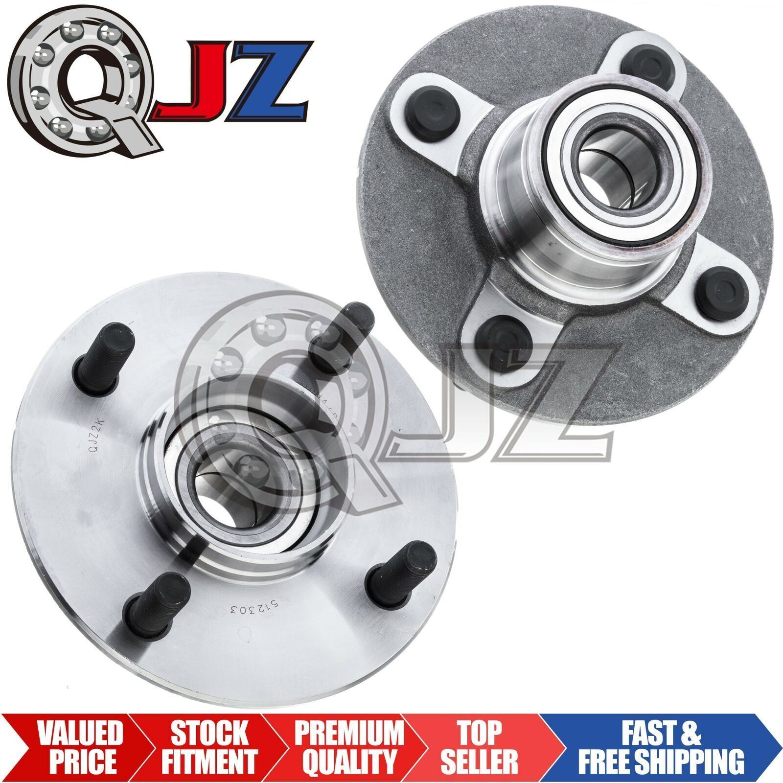 [REAR(Qty.2)] Wheel Hub Assembly For 2001-2005 Nissan Almera Non-ABS FWD-Model