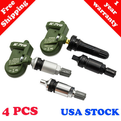 Tire Pressure Sensor TPMS Wireless Long Lifetime  For Ford F-Series 09-14 Qty4
