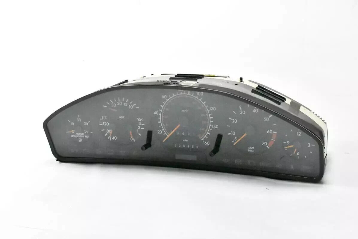 92-93 Mercedes W140 500SEL 400SE Speedometer Cluster Gauge 1405409847 OEM
