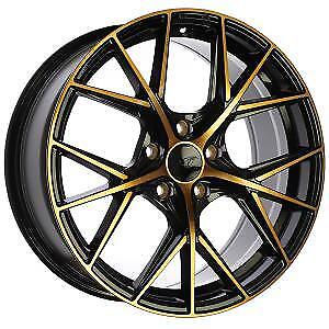 One 17 Inch Gloss Black Alloy Wheel Rim for T51361 for 1995-1998 Nissan 240SX 