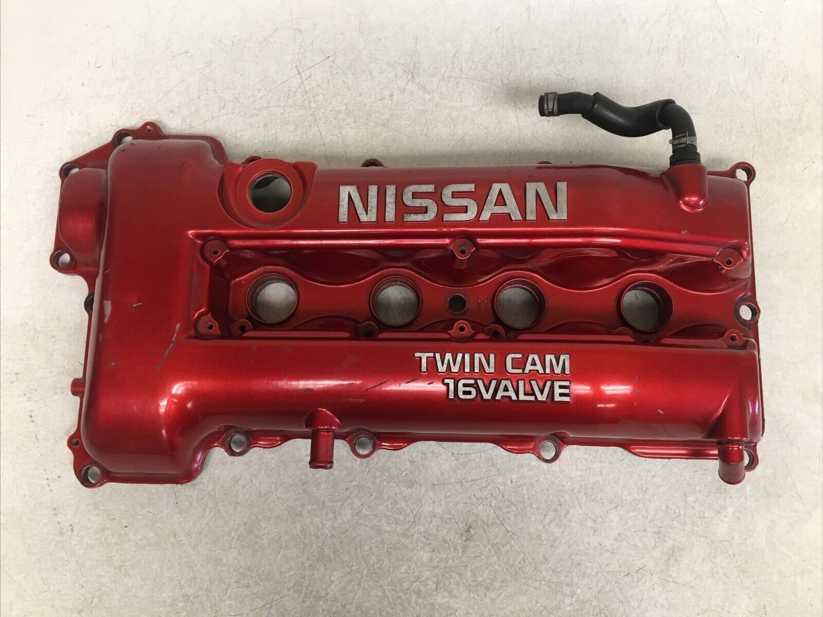 OEM 1994-1998 Nissan S14 Silvia SR20DET Twin Turbo Tappet Valve Cover Red A3