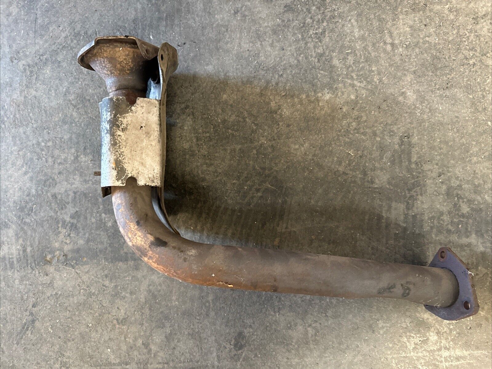VW Mk1 Jetta Rabbit Cabriolet Pick Up Exhaust Pipe To Manifold Oem