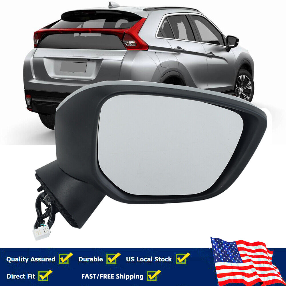 For Mitsubishi Eclipse Cross 2017-2019 2020 Right RH Side Mirror 5Pin Paintable