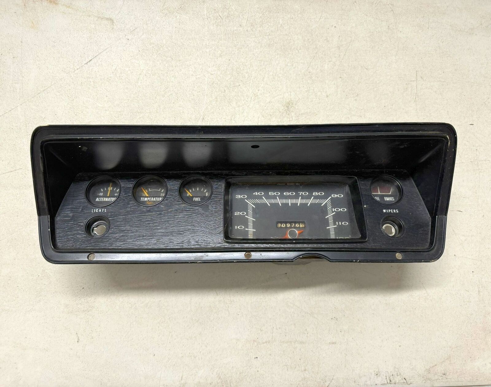 1971-72 Valiant Duster Dart Demon Instrument Cluster Speedometer Plymouth Dodge 