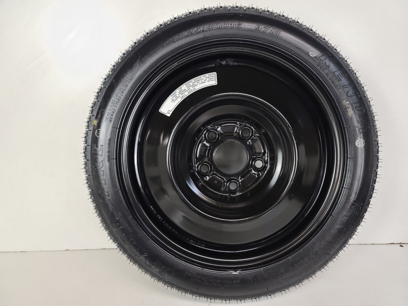 Spare Tire  Fits 2016 - 2024 Honda Civic OEM Genuine Donut.