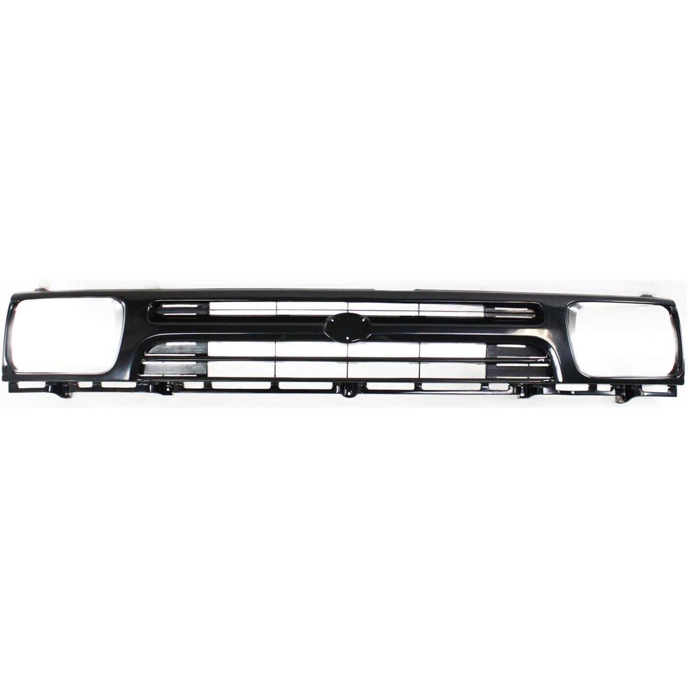 Grille For 92-95 Toyota Pickup Black Plastic