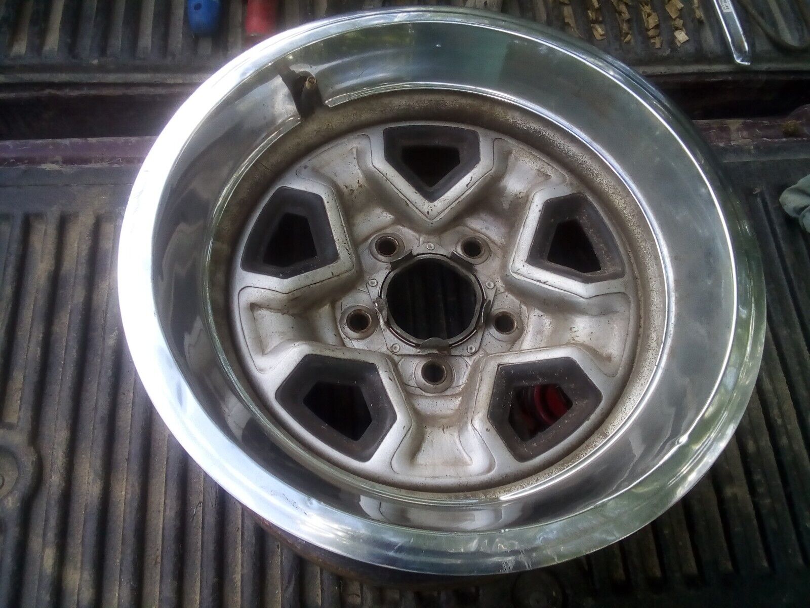 Chevy S10 15x7 Factory Steel Rally Wheel. Monte Carlo Elcamino Nova