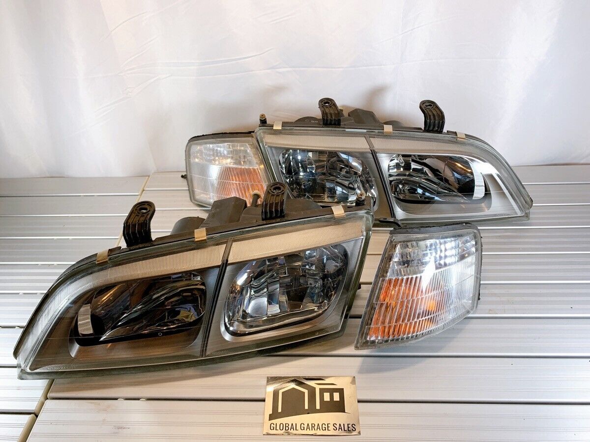 JDM Nissan Primera P11 Infiniti 95-01 G20 Kouki Headlights Lamps Set OEM