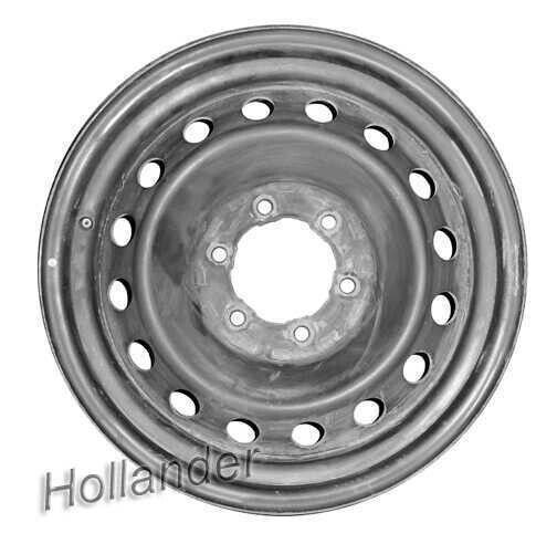 07-20 Escalade Steel Black Painted Sixteen 16 Holes Wheel Rim RUF OPT 17x7.5