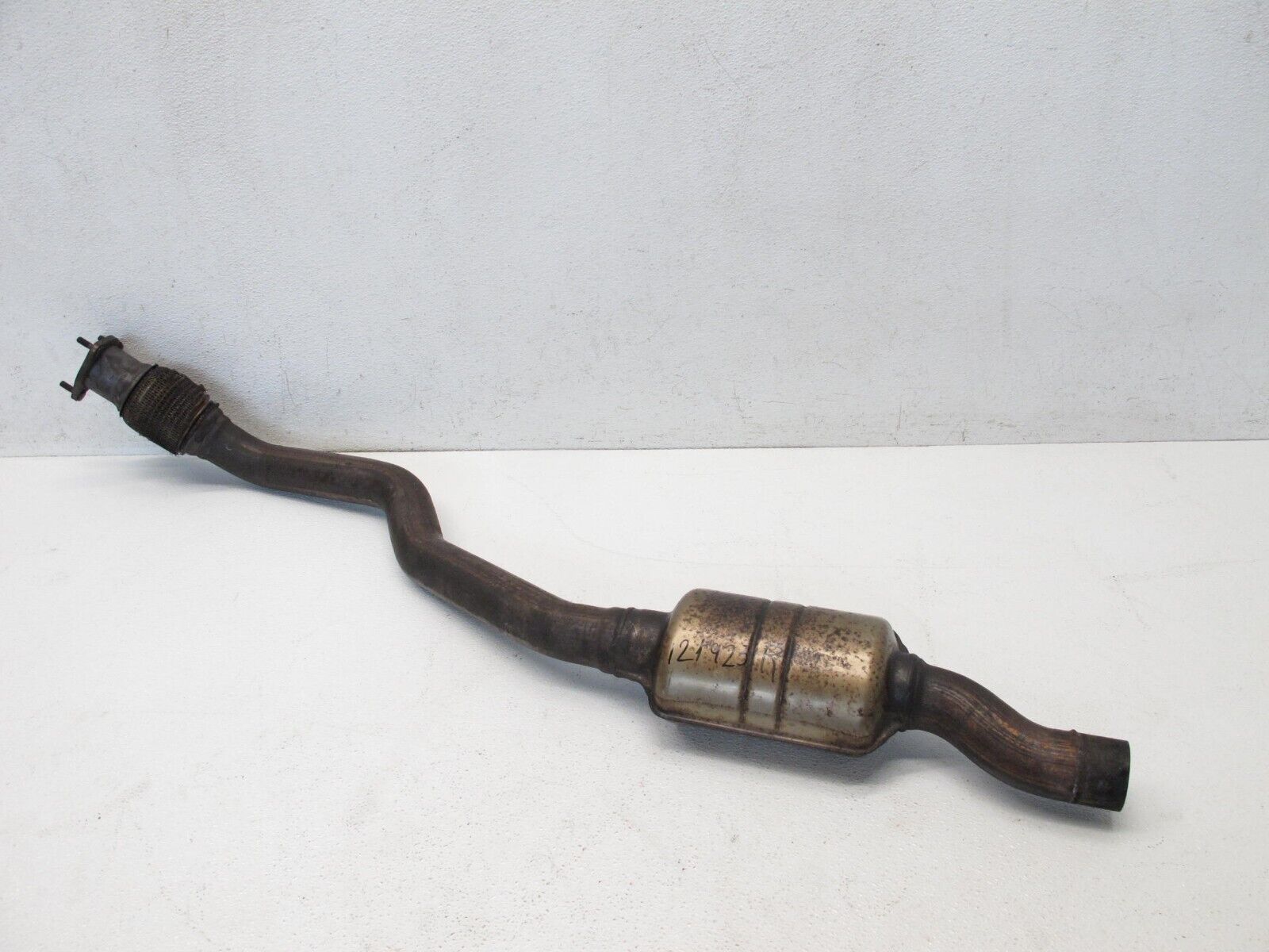 10-17 AUDI B8 S4 8T S5 3.0 EXHAUST FRONT DOWN PIPE FLEX MID RIGHT OEM 121923