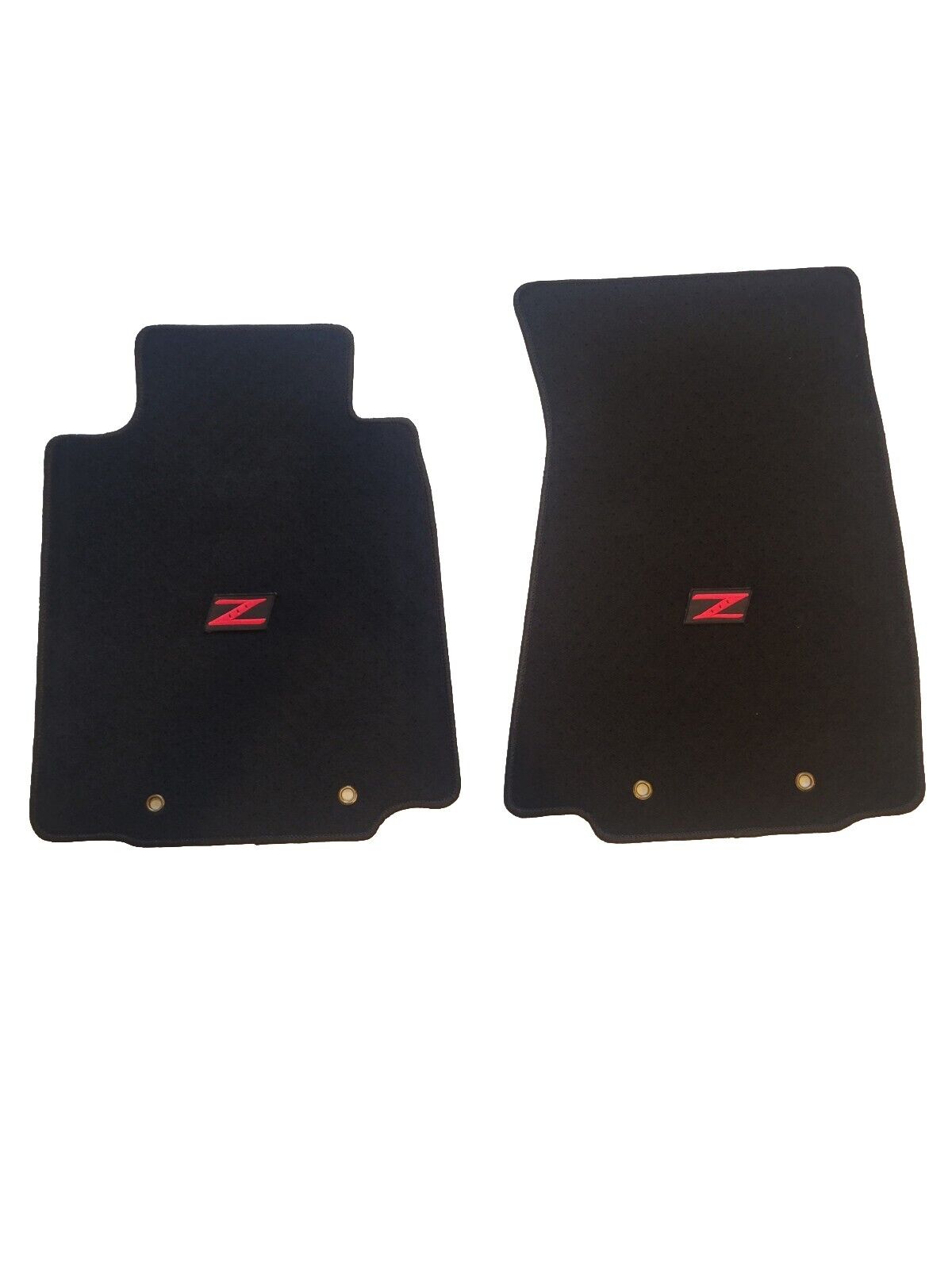 FOR 2009-2020 Nissan 370Z Car Floor Mats Nylon Black Carpets New W/Emblems