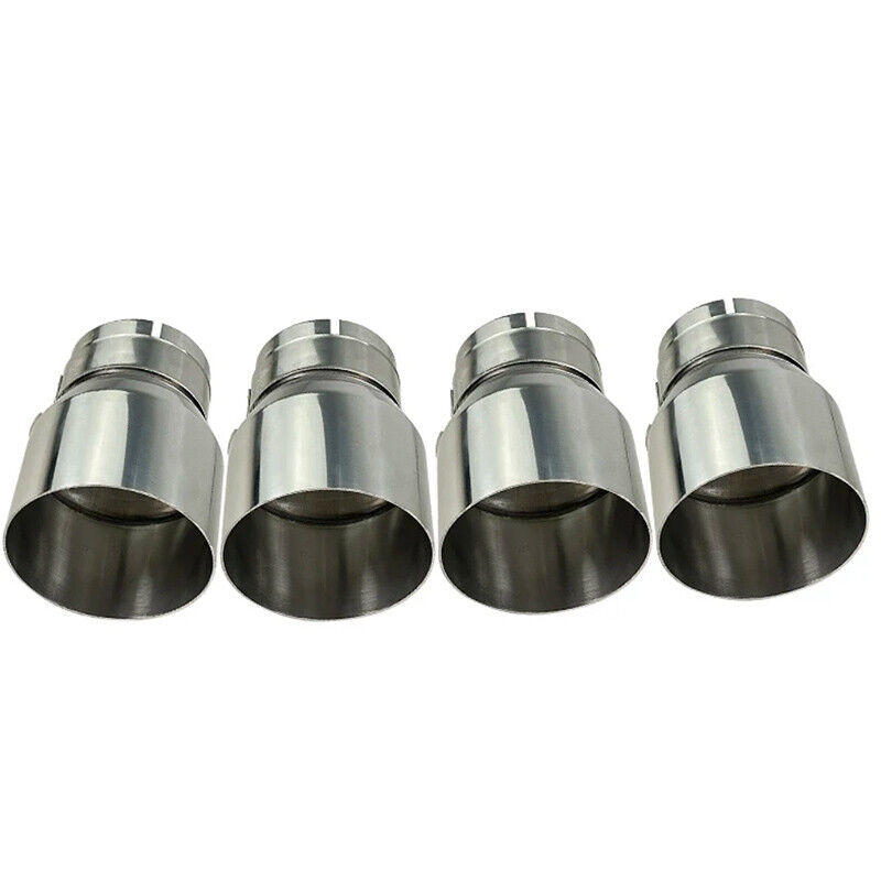 4 Pcs Car Muffler Exhaust Tips For BMW M2 F87 M3 F80 M4 F82 Inlet 2.75 in 70mm