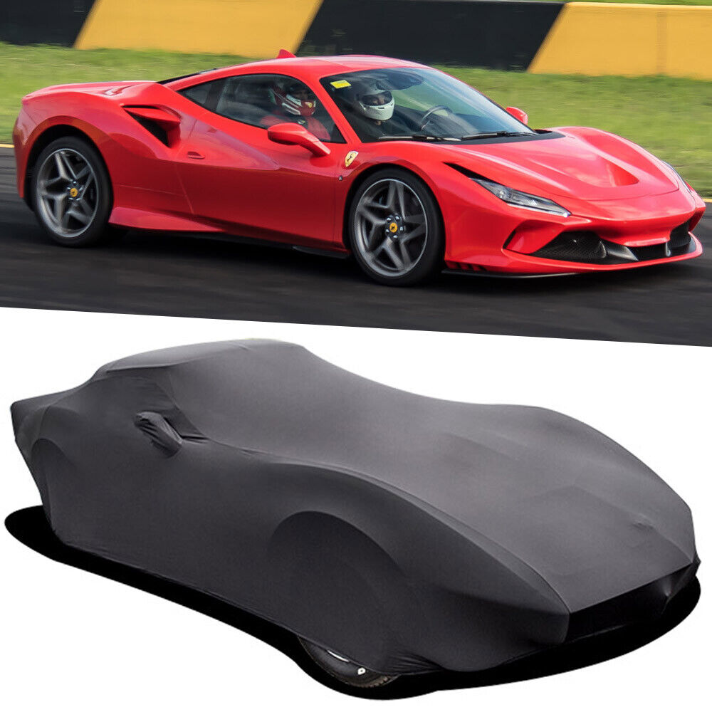 Car Cover Stain Stretch Dust-proof Custom For Ferrari F8 Tributo 2020 2021 2022