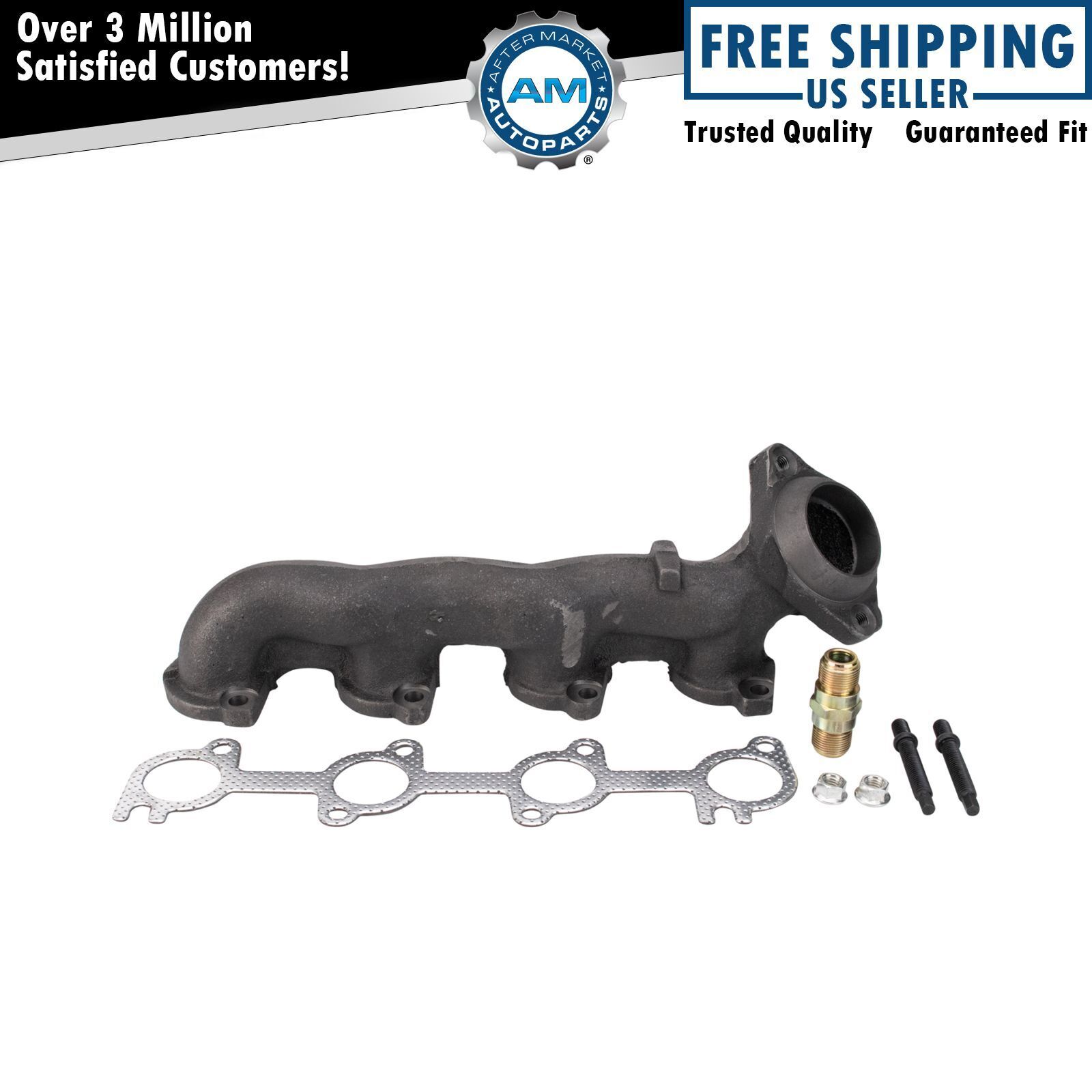 Left Exhaust Manifold Fits 1999-2002 Ford Expedition 1999-2004 F-150 1999 F-250