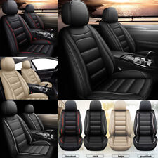 Car 5 Seat Front & Rear Covers Cushion Pad PU Leather For Cadillac STS 2005-2011 picture