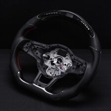 Real carbon fiber LED Steering Wheel VW MK7 MK7.5 Golf GTI Jetta Polo 2013-2020 picture