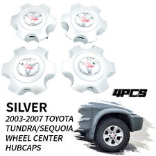 4PCS Toyota Matte Silver Centers Wheel Hubcap Fit Limited Pickup Extended Cab SR picture