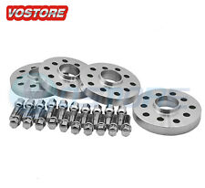 (4) 20mm&25mm Hubcentric Wheel Spacers Adapters 5x100 /5x112 for Volkswagen Audi picture