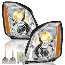 [W/Bulbs] Pair Headlamp HID/Xenon Projector For 2006-2011 Cadillac DTS Headlight picture