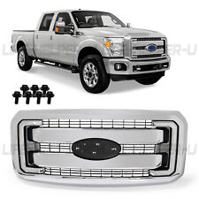 Grill Assembly For 2011-2016 F250/F350/F450/F550 Super Duty Chrome Grill picture