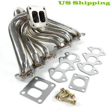 Turbo Manifold T-304 2JZ-GTE For Toyota Supra MK4 JZA80 00-04 Lexus IS300 3.0L picture